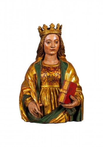 Saint Catherine of Alexandria - Lombardy, 1st half of the 16th century